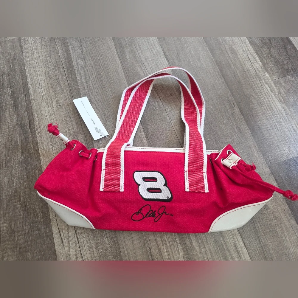 NASCAR NWT DALE EARNHARDT JR red Shoulder Bag Satchel Collectors Edition Y2K